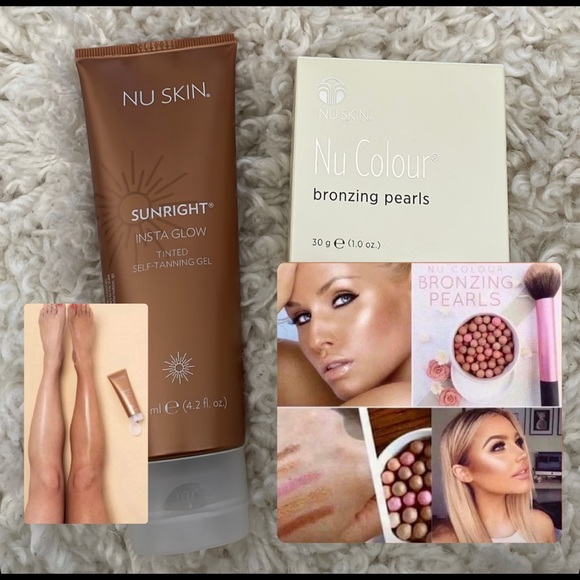 Nuskin Makeup Nu Skin Insta Glow Tanning Gel Nu Colour Bronzing